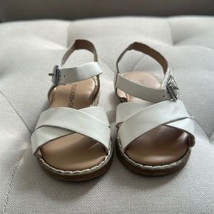 Tucker and Tate Arya Sandal- Color White- Size 5